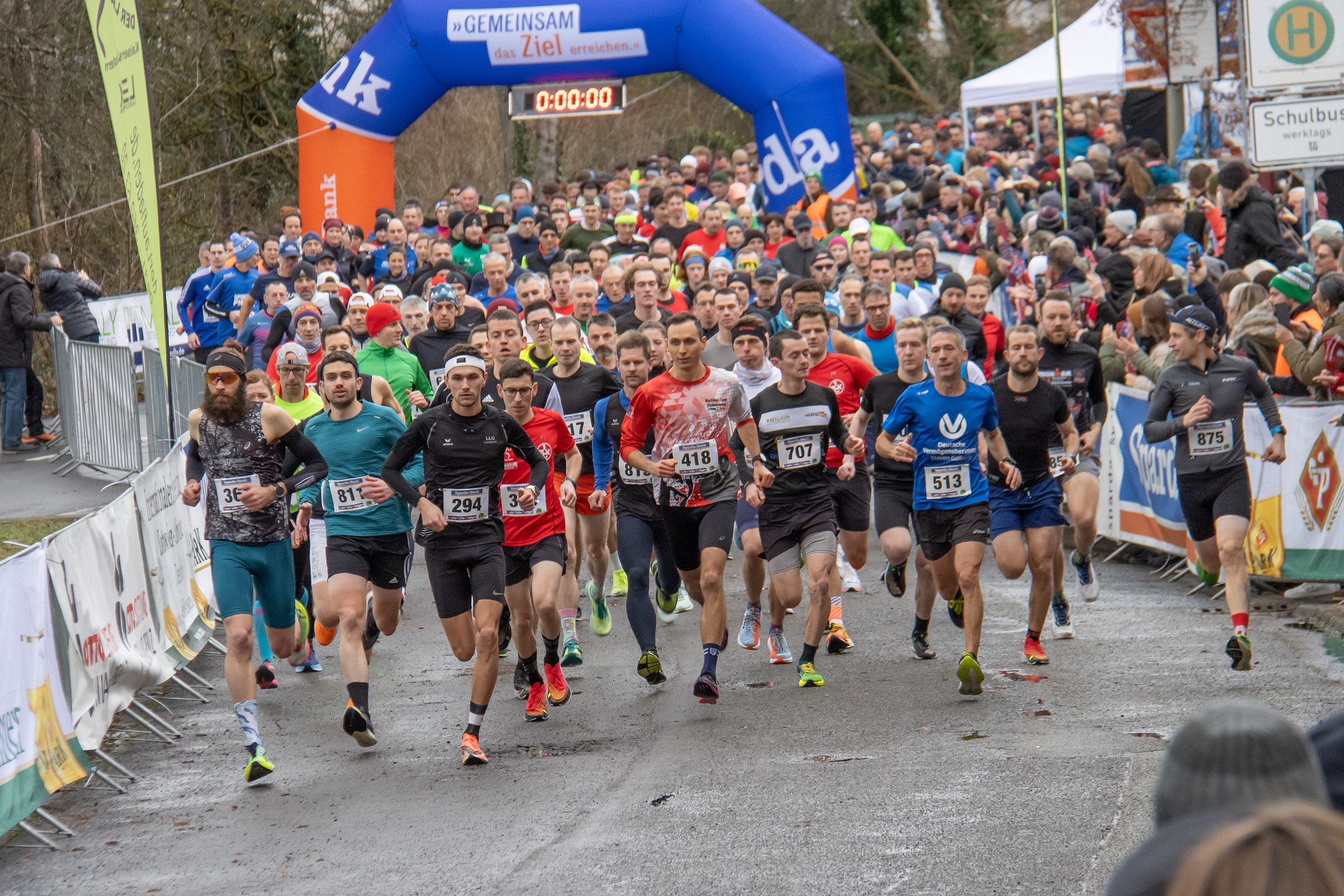 Start des 49. Silvesterlaufs