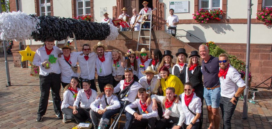 Gruppenbild der Straußjugend