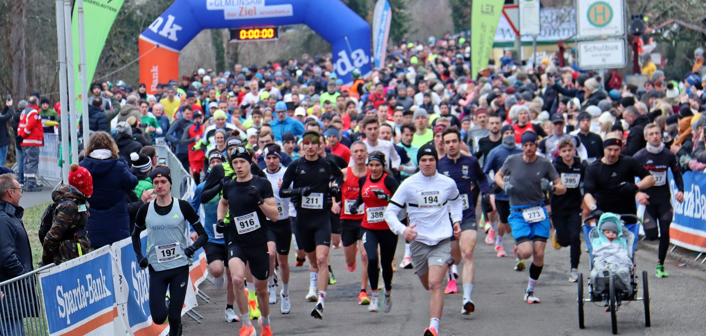 Start zum 50. Silvesterlauf