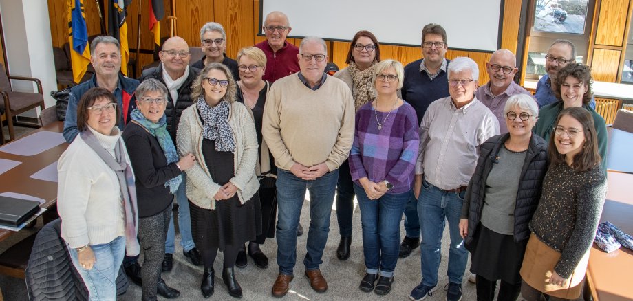 Gruppenbild vom deutsch-französischen Treffen