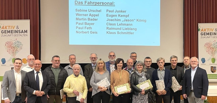 Ehrungen beim Neujahrsempfang in Hütschenhausen