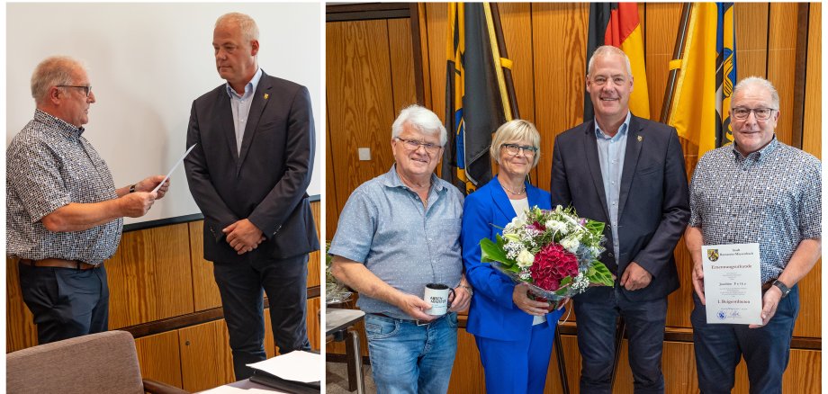 Ernennung Bürgermeister und Bürgermeister mit Beigeordneten