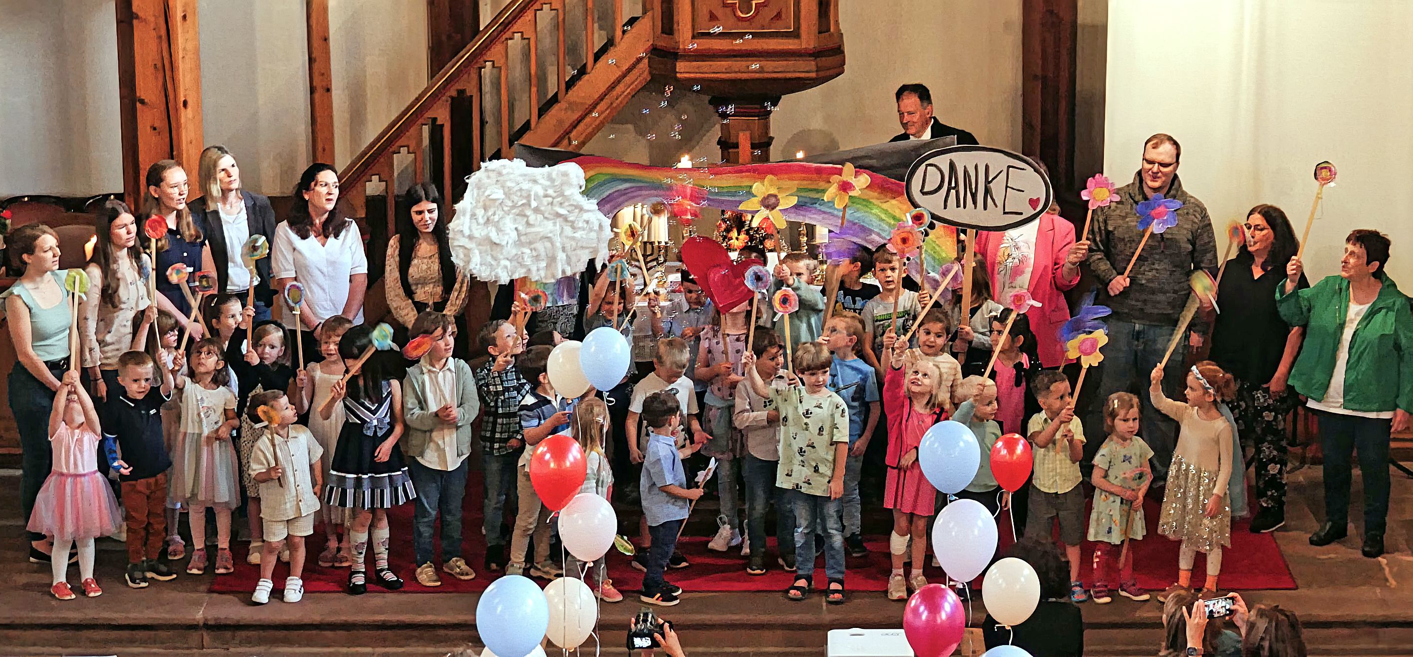 Foto Verabschiedung in der prot. Kirche Steinwenden