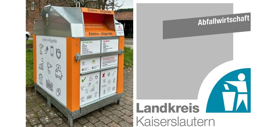 Elektro-Kleingeräte Depotcontainer