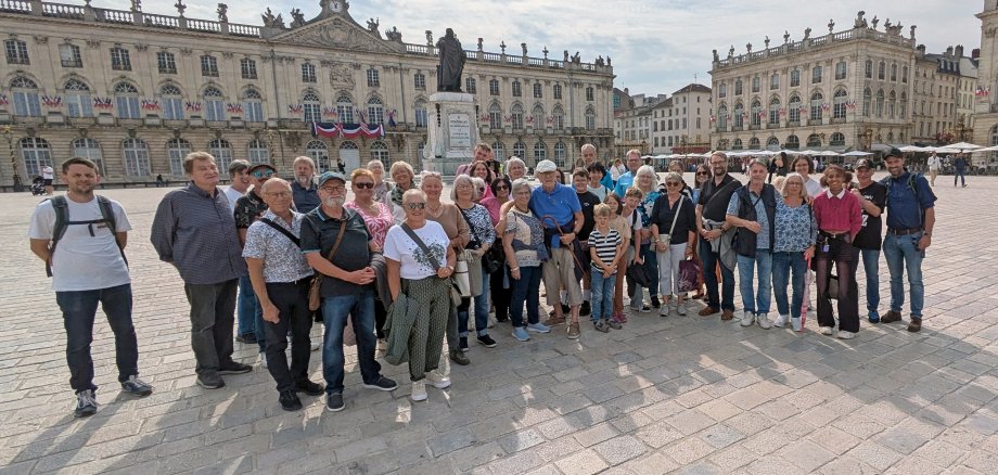 Gruppenbild in Nancy