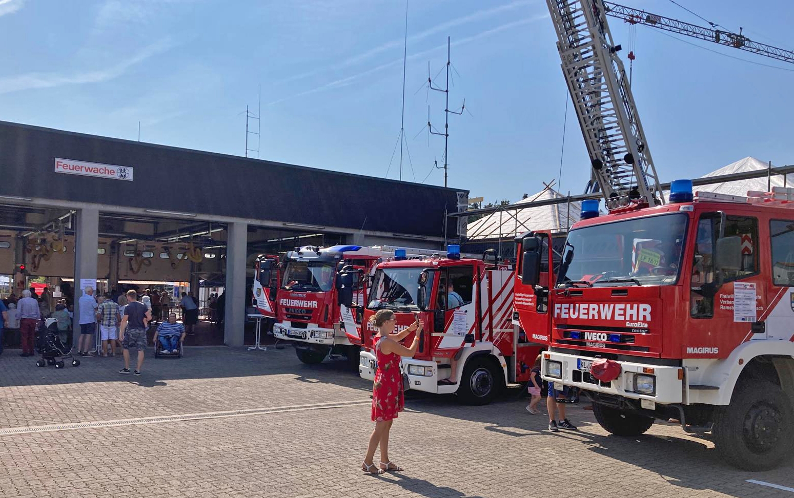 Feuerwache Ramstein am Tag der offenen Tür