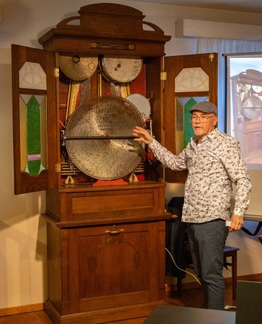 Thomas Hemm mit Orchestrion