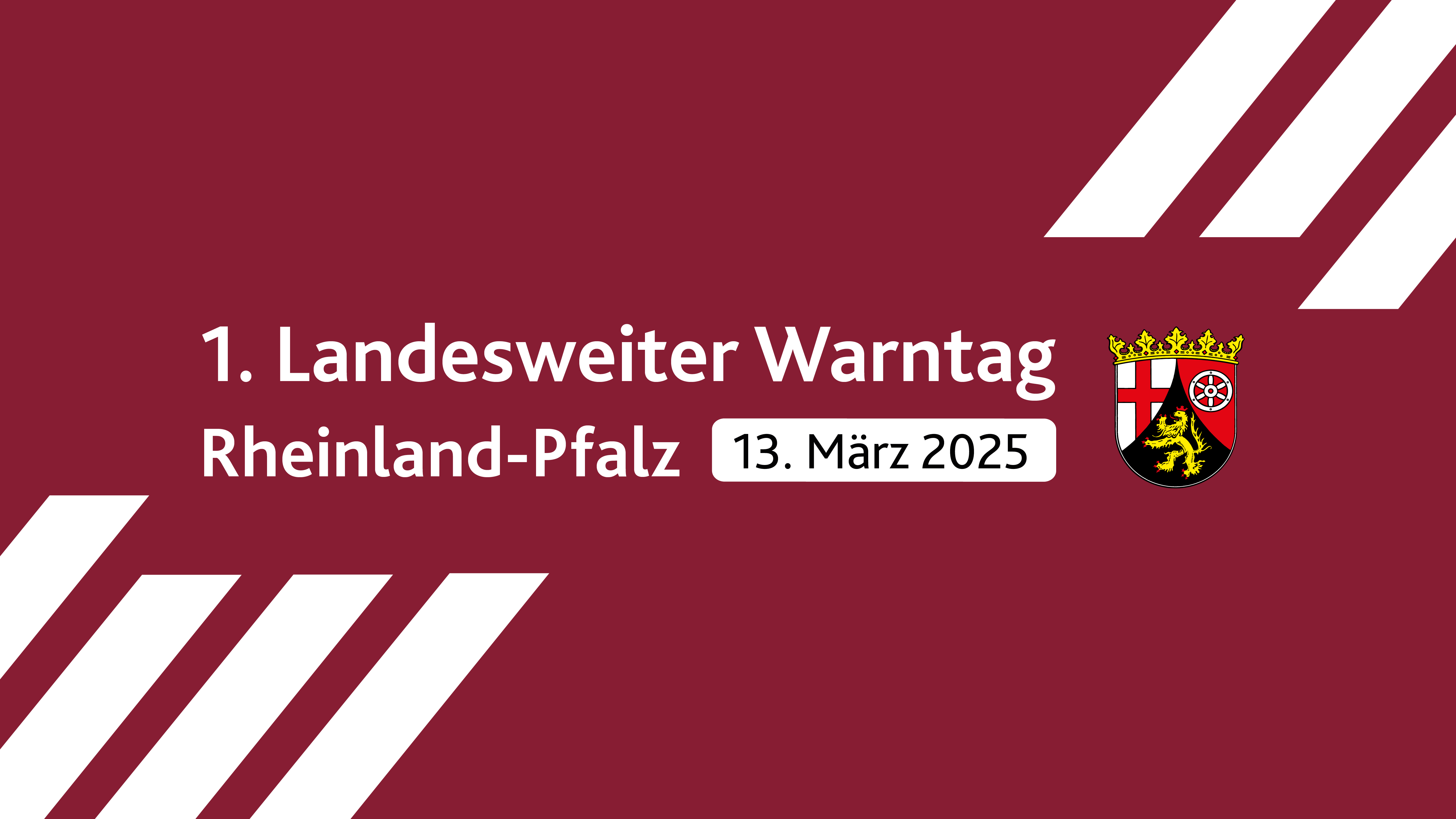 Banner zum Warntag