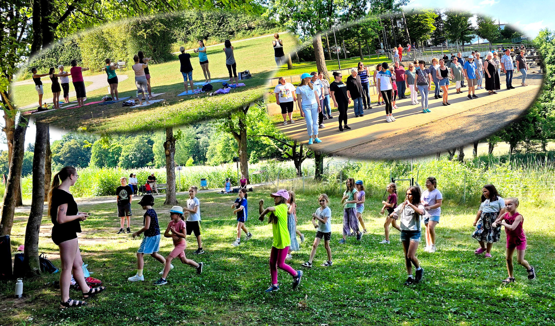 Bildercollage des Tanzsportvereins