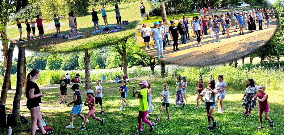Bildercollage des Tanzsportvereins