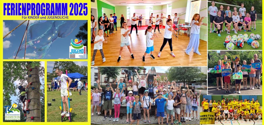 Bildermontage vom Ferienprogramm 2024