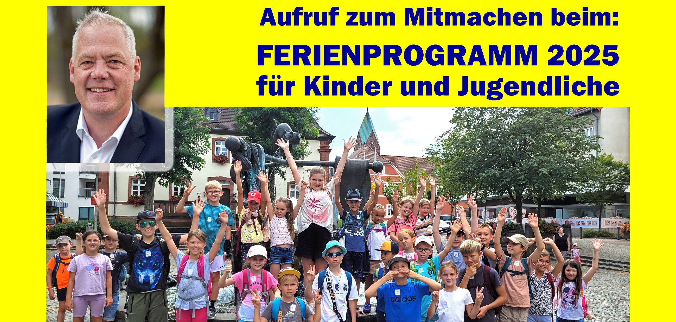Banner Ferienprogramm der VG