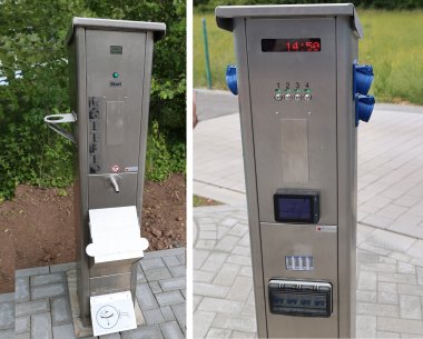 Säulen für Wohnmobile
