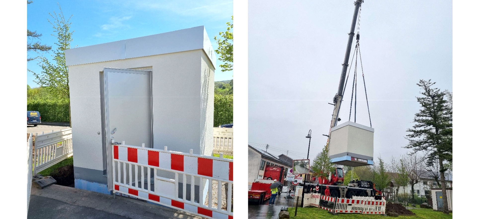 Installation des POP in Niedermohr