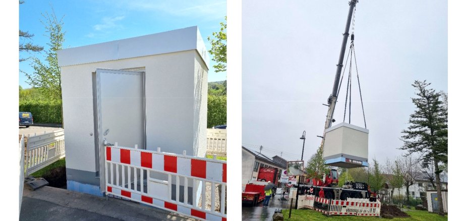 Installation des POP in Niedermohr