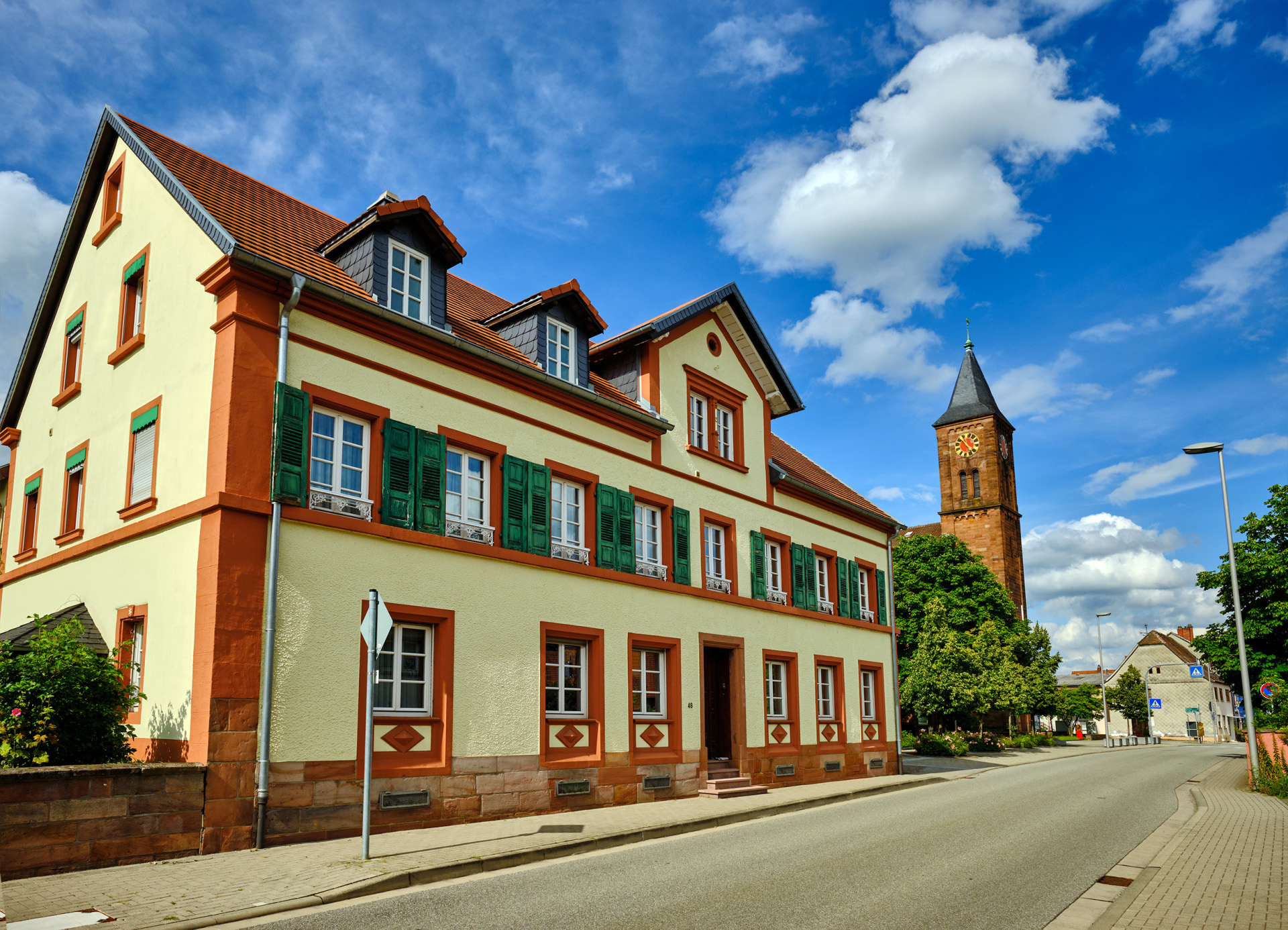Straßenbild Steinwenden