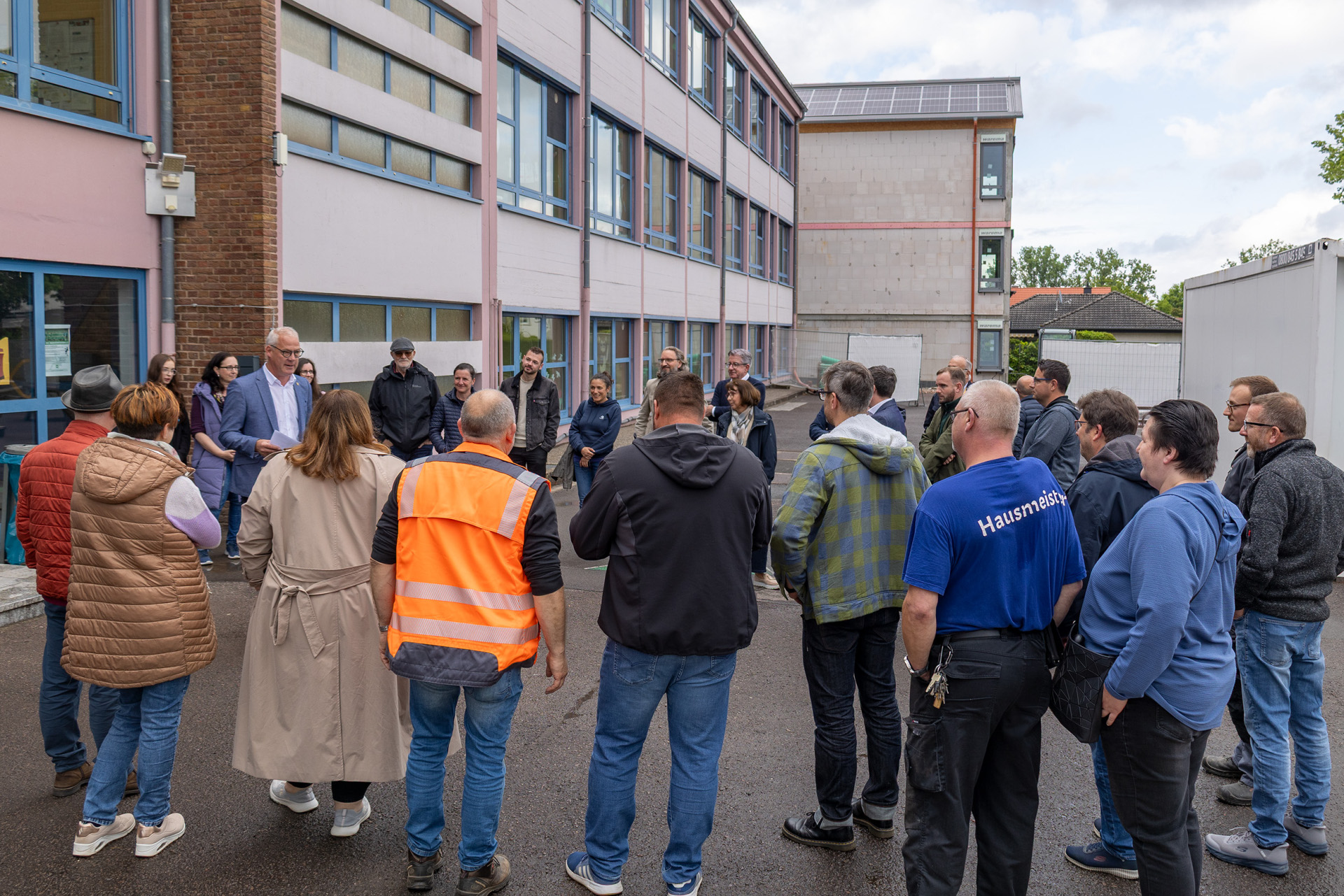 Ansprache Bürgermeister beim Richtfest