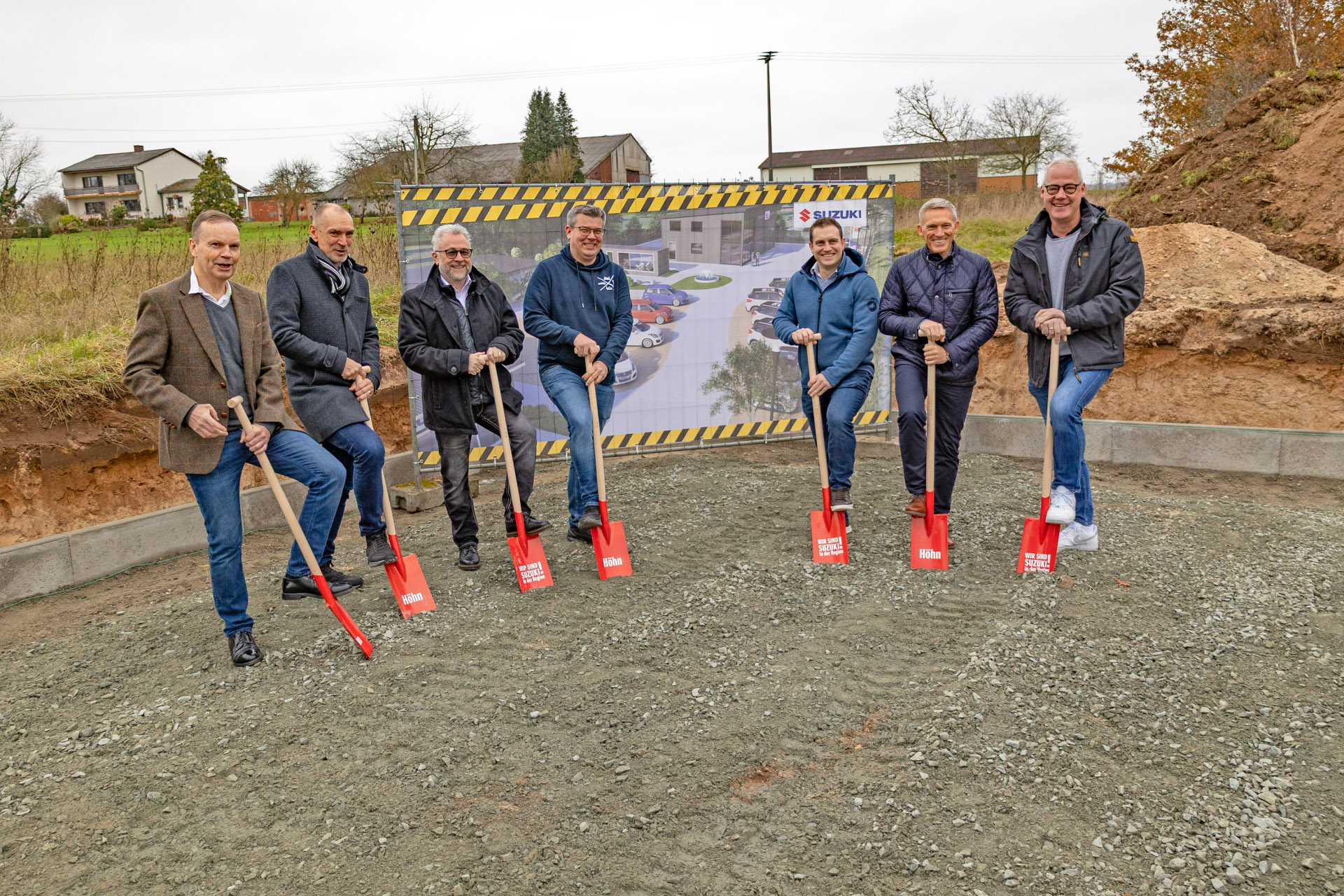 Foto vom Spatenstich