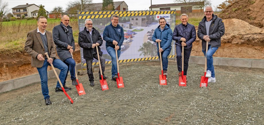 Foto vom Spatenstich