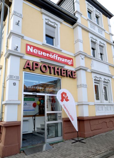 Außenansicht der Apotheke