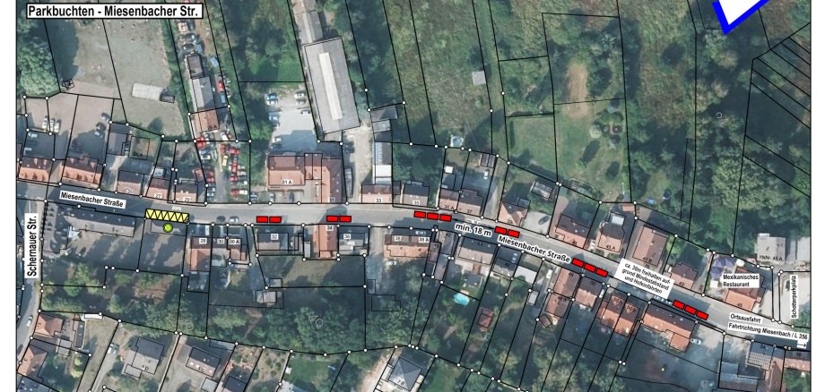 A4 Q Parken in der Miesenbacher Straße
