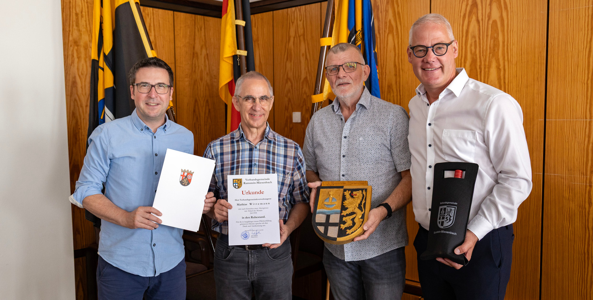 Wittemann, Bürgermeister und Beigeordnete