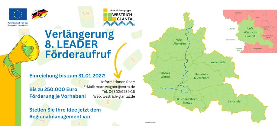 LEADER Aufruf & Erinnerung - 3 LEADER Aufruf LAG Westrich-Glantal
