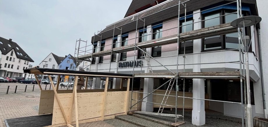 Eingang Rathaus Ramstein