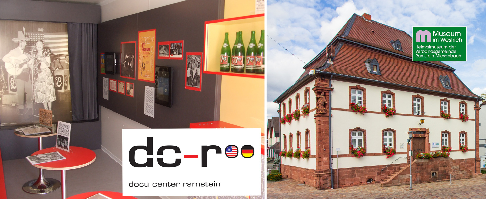 Bildcollage Museum und Docu Center