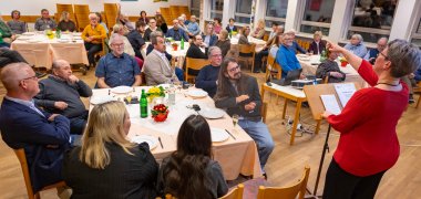 Blick in den Saal des MGH