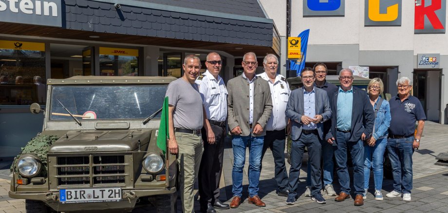 Eröffnung des Veteranentages in Ramstein am CCR