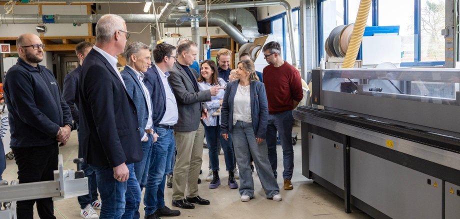 Blick in die Werkstatt