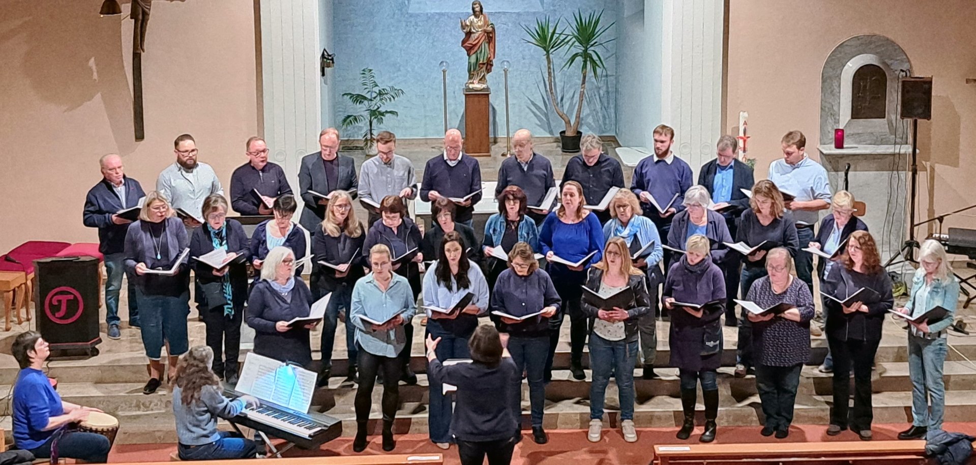Foto Auftritt der Kolping Singers 