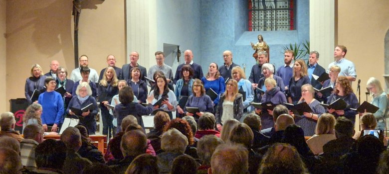 Auftritt der Kolping Singers