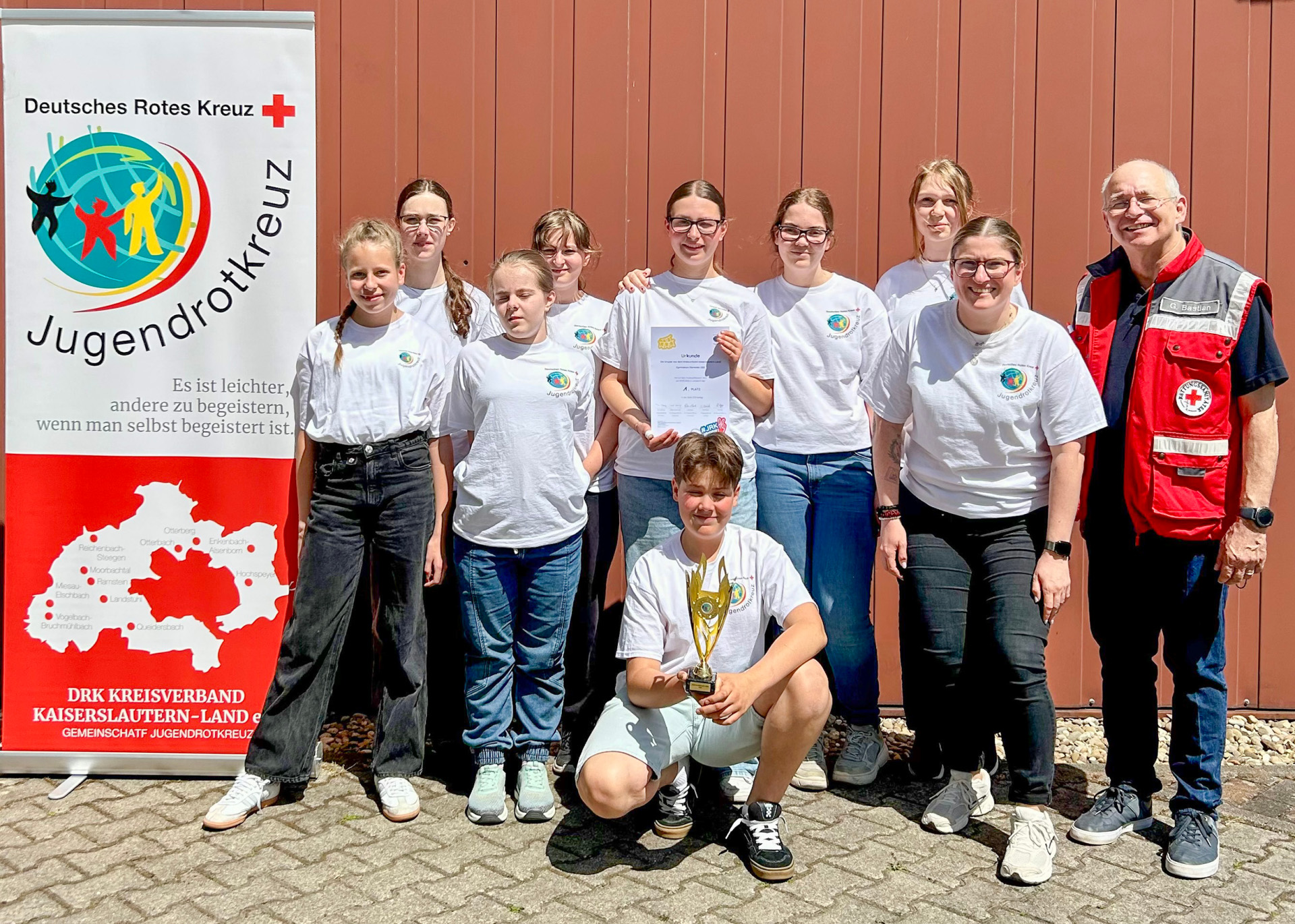 Das Siegerteam vom Reichswald-Gymnasium Ramstein-Miesenbach
