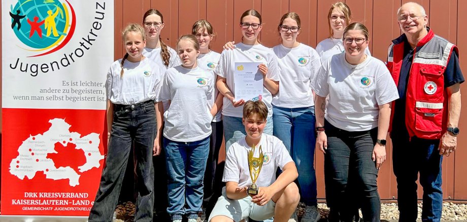 Das Siegerteam vom Reichswald-Gymnasium Ramstein-Miesenbach