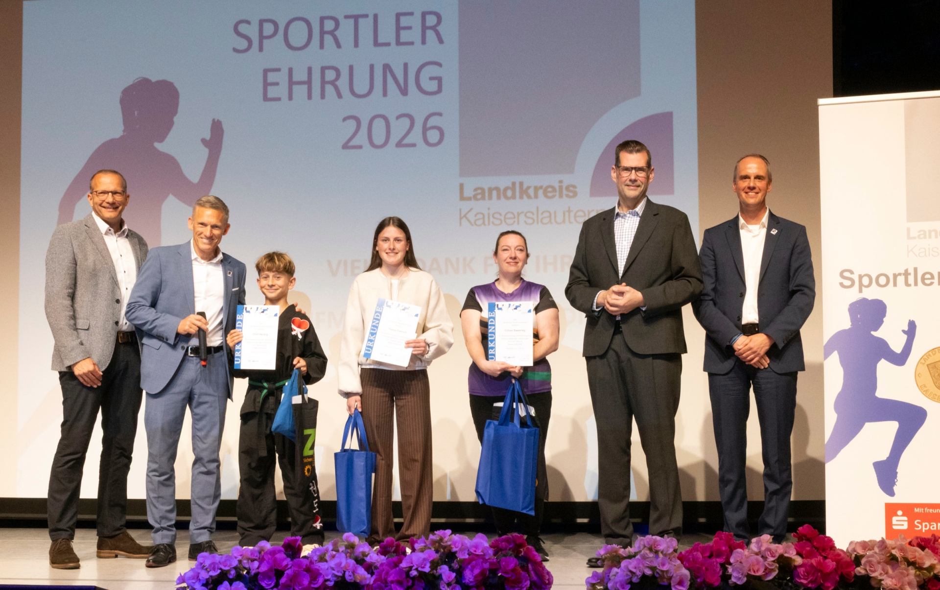 Sportlerehrung Landkreis Kaiserslautern Sportlerehrung im CCR