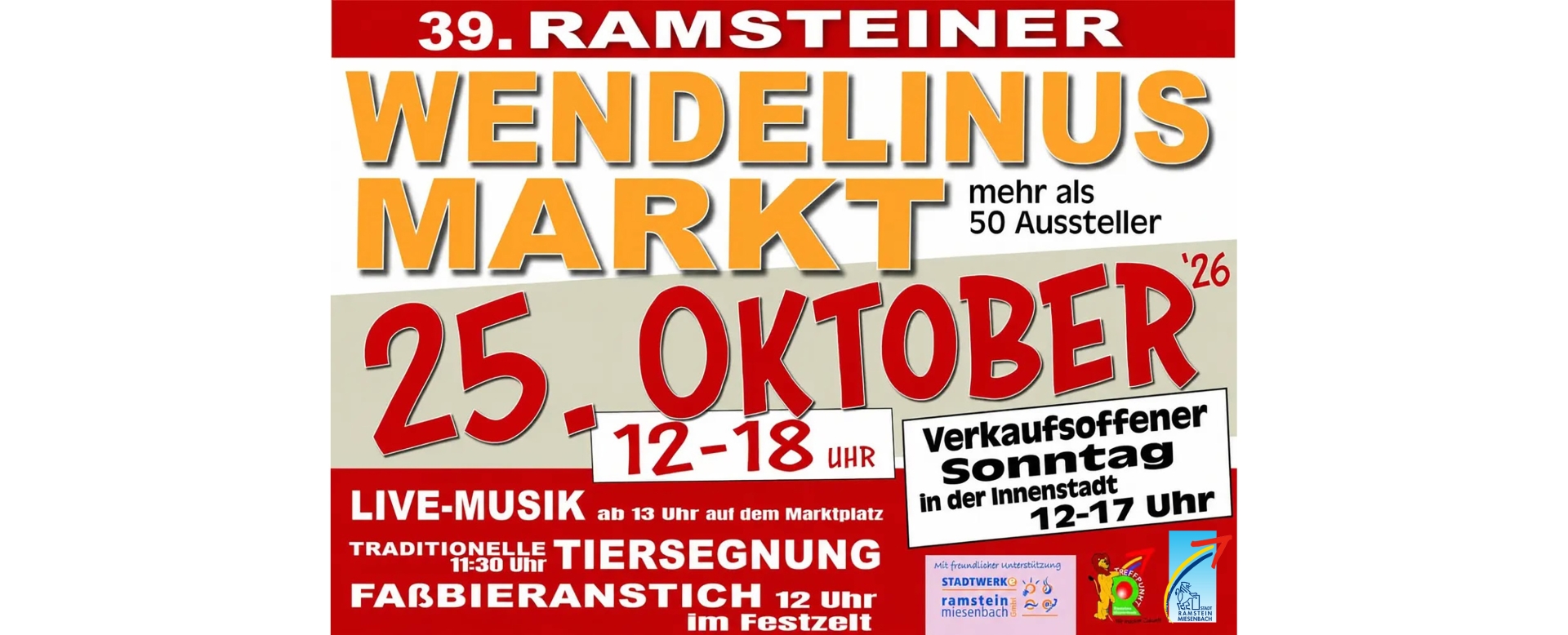 Plakat Wendelinusmarkt
