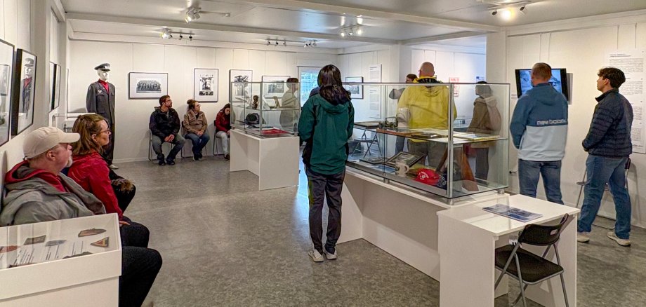 Die Gruppe im Docu Center Ramstein