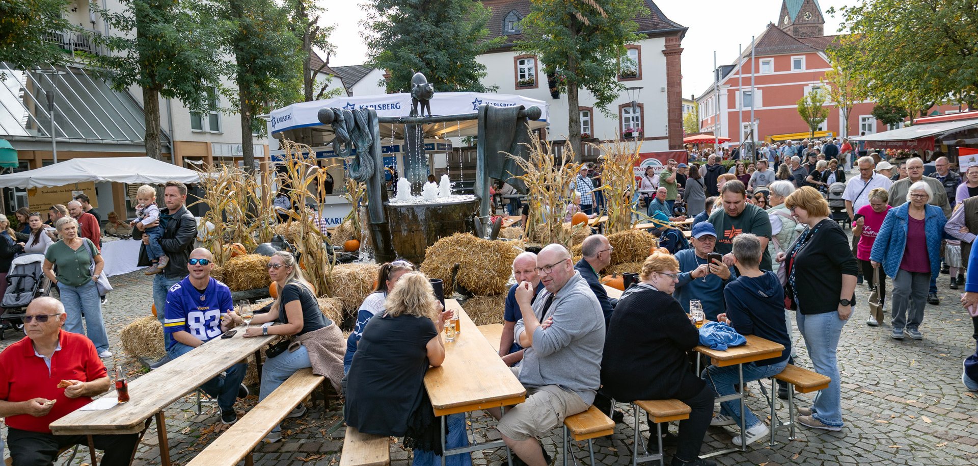 Rund um den Marktbrunnen