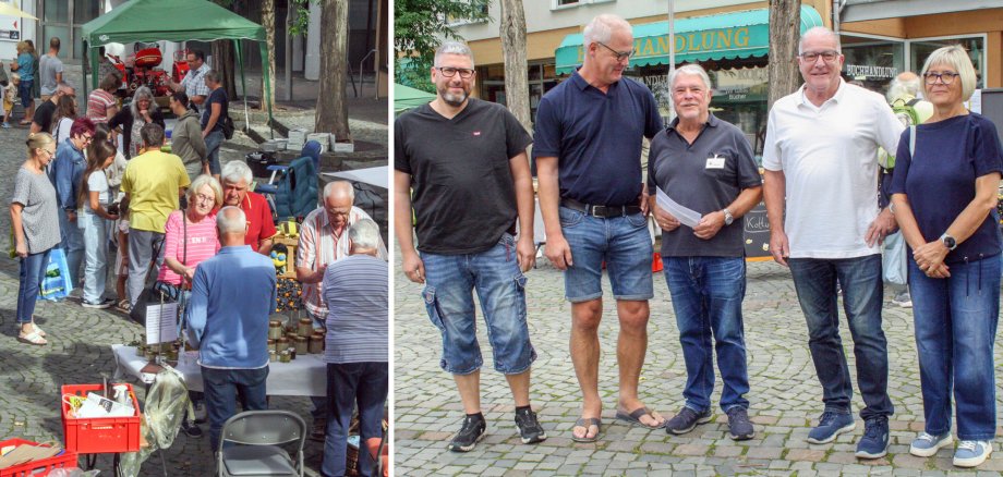 Bildmontage vom Honigschleckertag