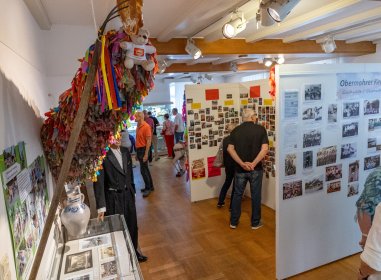 Blick in die Ausstellung zur Kerwe