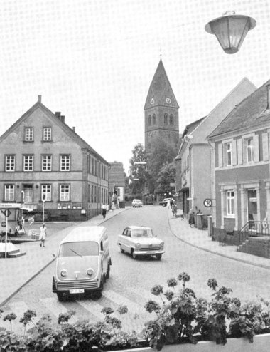 Historische Aufnahme Ramstein, Landstuhler Straße