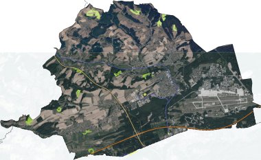 Karte geeigneter Freiflächen für Photovoltaik in der VG Ramstein-Miesenbach